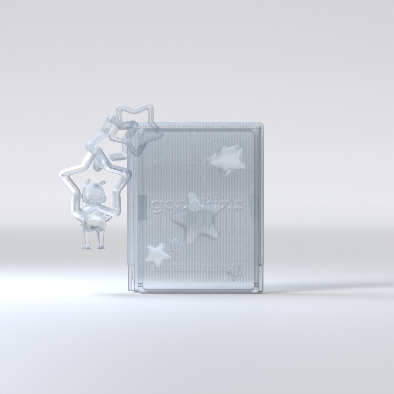 GenCase Transparente + 1 cartela