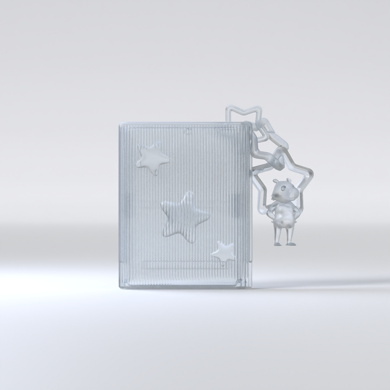 GenCase Transparente + 2 cartelas